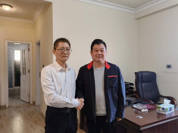 集團(tuán)公司董事長(zhǎng)王元旦一行訪問中鐵二局埃塞分公司